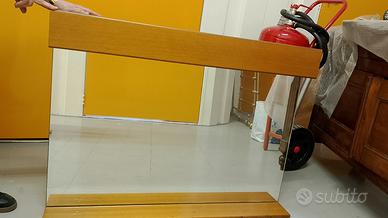 Specchiera Bagno Vintage anni '70 con Presa