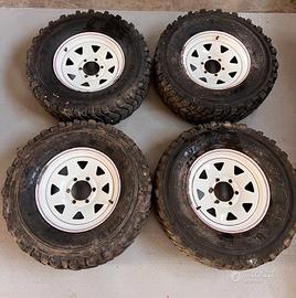 cerchi gommati Nissan Patrol