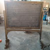 lavagna scuola in legna vintage da restaurare