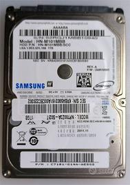 Hard disk 1TByte 2.5" SATA SAMSUNG  HN-M101MBB