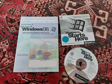 Windows 98 CD + manuale