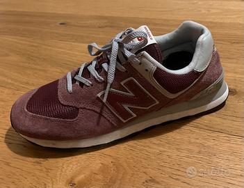 New Balance 574 Classic - Burgundy 42.5