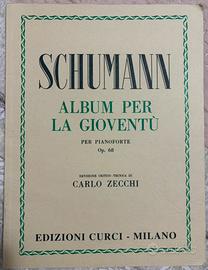 SCHUMANN ALBUM PER LA GIOVENTÙ PER PIANOFORTE OP68