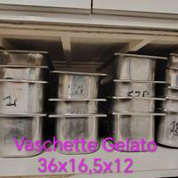 Vaschette Gelato inox