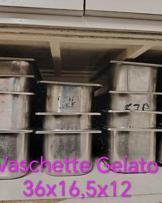 Vaschette Gelato inox