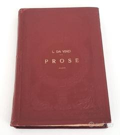 Leonardo Da Vinci Prose note Luigi Negri Utet 1928