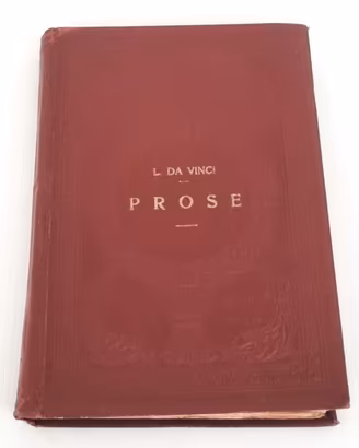 Leonardo Da Vinci Prose note Luigi Negri Utet 1928