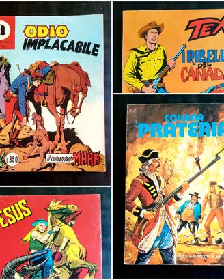 Lotto 4 Fumetti Western vintage