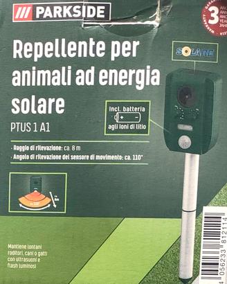 REPELLENTE A ENERGIA SOLARE
