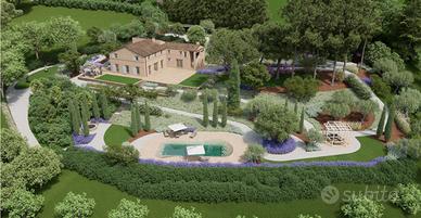 Villa con progetto approvato nel Parco del Conero