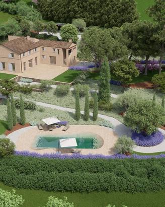 Villa con progetto approvato nel Parco del Conero