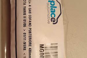 molle cofano Toyota Yaris