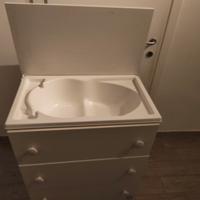 fasciatoio con cassettiera