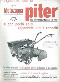 motozappa storica marca piter