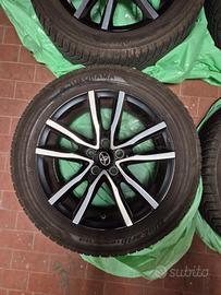 cerchi + gomme m+s R16 TOYOTA Yaris