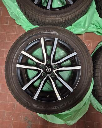 cerchi + gomme m+s R16 TOYOTA Yaris