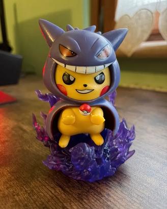 Figure Pokémon Pikachu Gengar Cosplay | Effetto