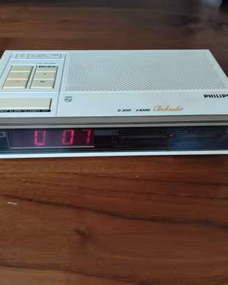 Radiosveglia Vintage Philips Clockradio D-3150