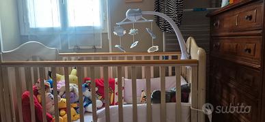 lettino in legno neonati bambini culla