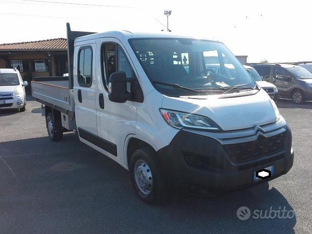 Jumper hdi 130cv 7 posti doppia cabina cassone