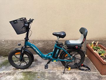 Bicicletta Elettrica Hitway (Citybike Uomo-Donna)