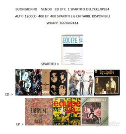 cd  spartito  e lp    equipe84 anche singolarmente