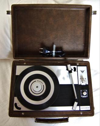Vintage: GIRADISCHI PORTATILE anni '60 "DIPLOMAT" 