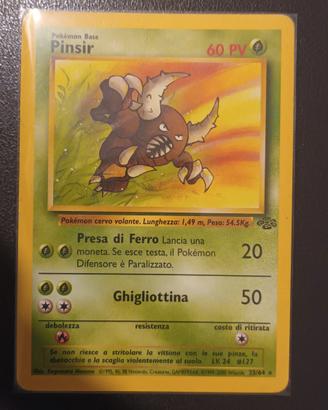 Carta pokemon Pinsir