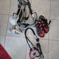 attrezzatura arrampicata  