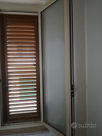 Finestra Pvc + Persiana alluminio  65cm x 160cm