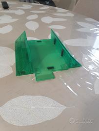 Vertical stend verde trasparente per ps2