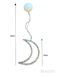 LED a forma di stella Preqù con ventosa