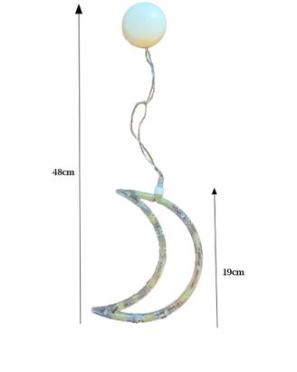 LED a forma di stella Preqù con ventosa
