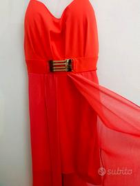NUOVO Abito corallo 