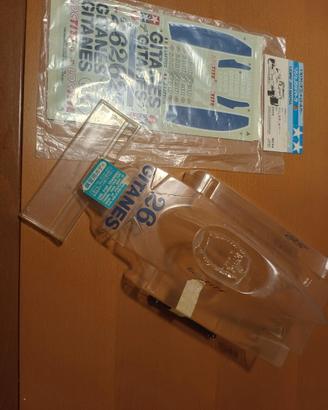 Tamiya Vintage Ligier JS9 Lexan Body NIB DECALS