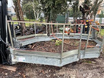 S25 Piattaforma raccolta per escavatore o muletto