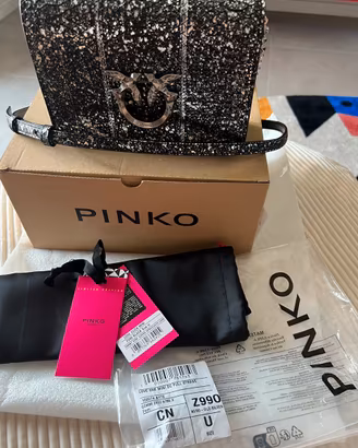 Borsa Pinco Galleria Love One Mini Full Strass