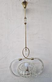 Lampadario Art Decò Murano Barovier&Toso