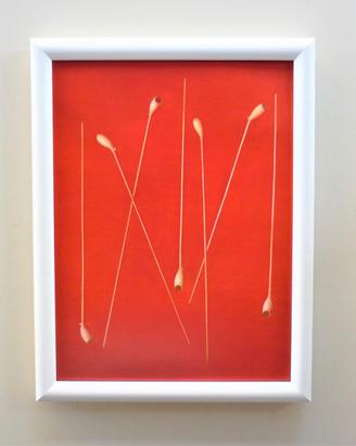 Quadro Sette pipe di Antonio Bueno con cornice