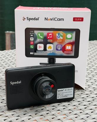 CL518 5” portable car stereo CarPlay 2.5K Dashcam