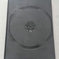 Custodie plastica dvd-cd nero