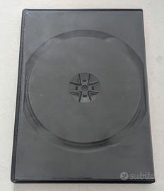 Custodie plastica dvd-cd nero
