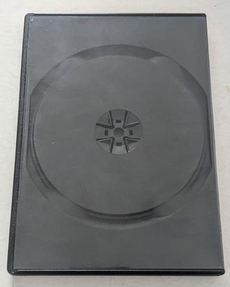 Custodie plastica dvd-cd nero