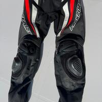 Pantalone Pelle Moto Racing Prexport Misano