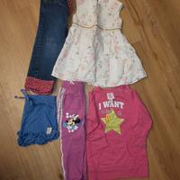 Stock 12-18 mesi: pantaloni, vestito, pantaloncini