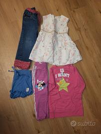 Stock 12-18 mesi: pantaloni, vestito, pantaloncini