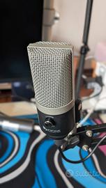 Microfono usb Fifine K670 + braccio 