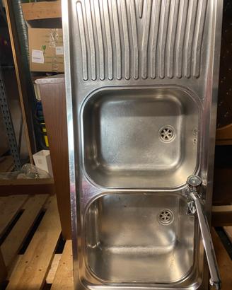 Lavabo cucina acciaio inox