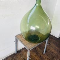 Antica damigiana in vetro soffiato (12)