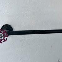 Porta rotolo carta cucina industrial vintage